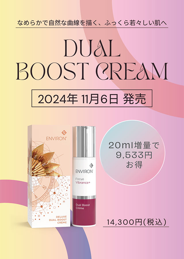 Dual boost cream